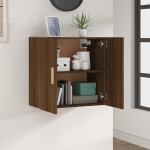 vidaXL Comodă TV de perete, stejar maro, 60x30x60 cm, lemn prelucrat vidaXL Comodă TV de perete, stejar maro, 60x30x60 cm, lemn prelucrat