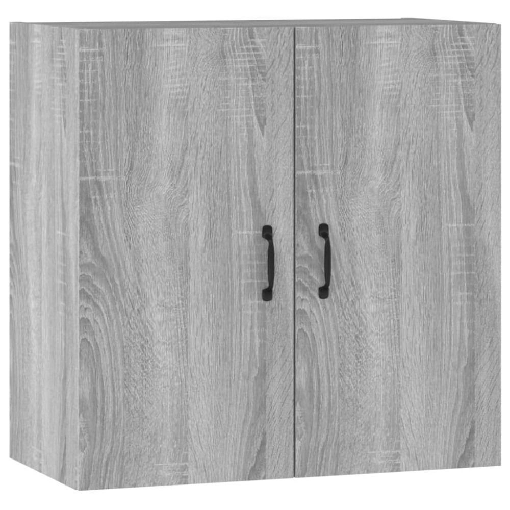 vidaXL Dulap de perete, gri sonoma, 60x31x60 cm, lemn compozit