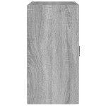 vidaXL Dulap de perete, gri sonoma, 60x31x60 cm, lemn compozit