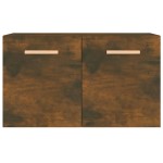 vidaXL Dulap de perete, stejar fumuriu, 60x36,5x35 cm, lemn prelucrat