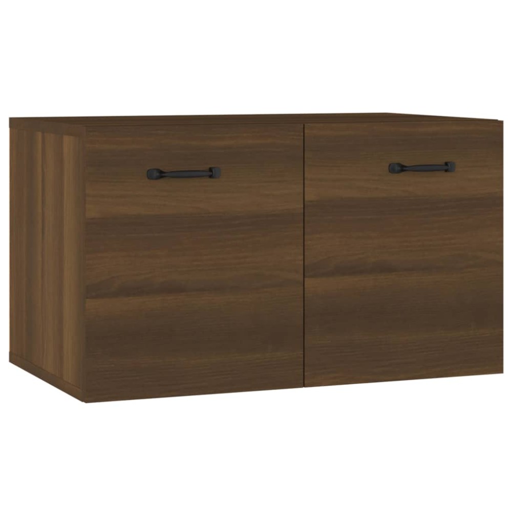 vidaXL Dulap de perete, stejar maro, 60x36,5x35 cm, lemn prelucrat