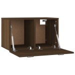 vidaXL Dulap de perete, stejar maro, 60x36,5x35 cm, lemn prelucrat