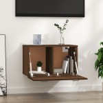 vidaXL Dulap de perete, stejar maro, 60x36,5x35 cm, lemn prelucrat