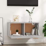 vidaXL Dulap de perete, gri sonoma, 80x35x36,5 cm, lemn compozit vidaXL Dulap de perete, gri sonoma, 80x35x36,5 cm, lemn compozit