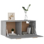 vidaXL Dulap de perete, gri sonoma, 80x35x36,5 cm, lemn compozit vidaXL Dulap de perete, gri sonoma, 80x35x36,5 cm, lemn compozit