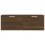 vidaXL Dulap de perete, stejar maro, 100x36,5x35 cm, lemn prelucrat