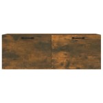 vidaXL Dulap de perete, stejar fumuriu, 100x36,5x35 cm, lemn prelucrat