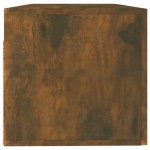 vidaXL Dulap de perete, stejar fumuriu, 100x36,5x35 cm, lemn prelucrat