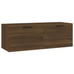 vidaXL Dulap de perete, stejar maro, 100x36,5x35 cm, lemn prelucrat