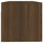 vidaXL Dulap de perete, stejar maro, 100x36,5x35 cm, lemn prelucrat