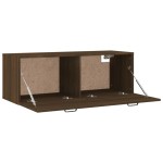 vidaXL Dulap de perete, stejar maro, 100x36,5x35 cm, lemn prelucrat