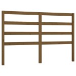 vidaXL Tăblie de pat, maro miere, 146x4x100 cm, lemn masiv de pin vidaXL Tăblie de pat, maro miere, 146x4x100 cm, lemn masiv de pin