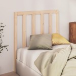 vidaXL Tăblie de pat, 81x4x100 cm, lemn masiv de pin