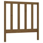 vidaXL Tăblie de pat, maro miere, 81x4x100 cm, lemn masiv de pin