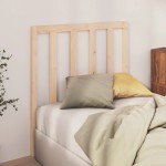 vidaXL Tăblie de pat, 96x4x100 cm, lemn masiv de pin