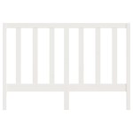 vidaXL Tăblie de pat, alb, 126x4x100 cm, lemn masiv de pin vidaXL Tăblie de pat, alb, 126x4x100 cm, lemn masiv de pin
