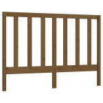 vidaXL Tăblie de pat, maro miere, 156x4x100 cm, lemn masiv de pin