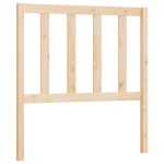 vidaXL Tăblie de pat, 96x4x100 cm, lemn masiv de pin