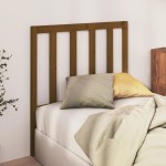 vidaXL Tăblie de pat, maro miere, 96x4x100 cm, lemn masiv de pin vidaXL Tăblie de pat, maro miere, 96x4x100 cm, lemn masiv de pin