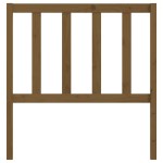 vidaXL Tăblie de pat, maro miere, 106x4x100 cm, lemn masiv de pin vidaXL Tăblie de pat, maro miere, 106x4x100 cm, lemn masiv de pin