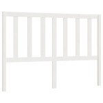 vidaXL Tăblie de pat, alb, 146x4x100 cm, lemn masiv de pin vidaXL Tăblie de pat, alb, 146x4x100 cm, lemn masiv de pin