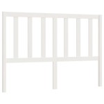 vidaXL Tăblie de pat, alb, 166x4x100 cm, lemn masiv de pin vidaXL Tăblie de pat, alb, 166x4x100 cm, lemn masiv de pin