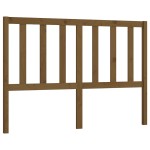 vidaXL Tăblie de pat, maro miere, 166x4x100 cm, lemn masiv de pin