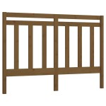 vidaXL Tăblie de pat, maro miere, 141x4x100 cm, lemn masiv de pin vidaXL Tăblie de pat, maro miere, 141x4x100 cm, lemn masiv de pin