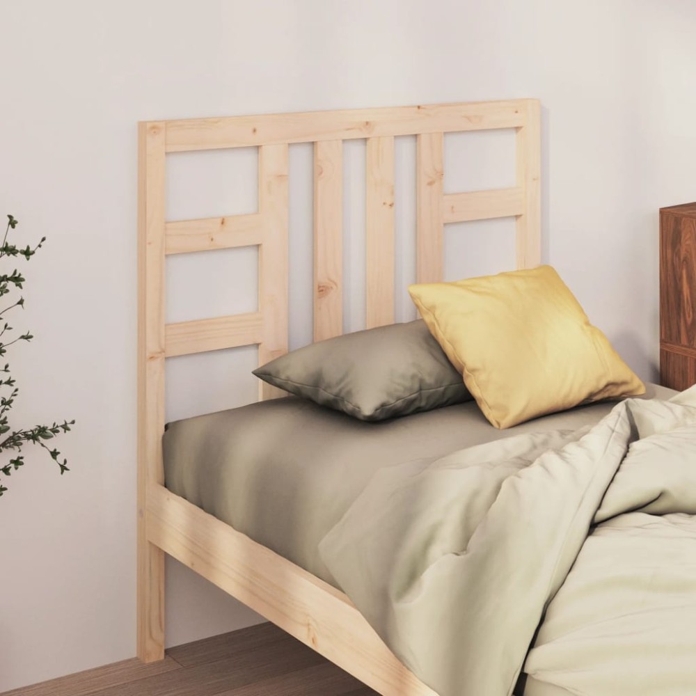 vidaXL Tăblie de pat, 96x4x100 cm, lemn masiv de pin