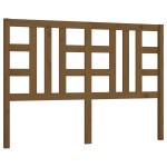 vidaXL Tăblie de pat, maro miere, 126x4x100 cm, lemn masiv de pin vidaXL Tăblie de pat, maro miere, 126x4x100 cm, lemn masiv de pin