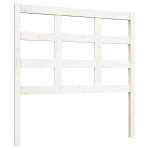 vidaXL Tăblie de pat, alb, 95,5x4x100 cm, lemn masiv de pin vidaXL Tăblie de pat, alb, 95,5x4x100 cm, lemn masiv de pin