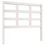 vidaXL Tăblie de pat, alb, 105,5x4x100 cm, lemn masiv de pin