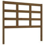 vidaXL Tăblie de pat, maro miere, 105,5x4x100 cm, lemn masiv de pin vidaXL Tăblie de pat, maro miere, 105,5x4x100 cm, lemn masiv de pin