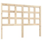 vidaXL Tăblie de pat, 125,5x4x100 cm, lemn masiv de pin