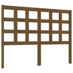 vidaXL Tăblie de pat, maro miere, 125,5x4x100 cm, lemn masiv de pin vidaXL Tăblie de pat, maro miere, 125,5x4x100 cm, lemn masiv de pin