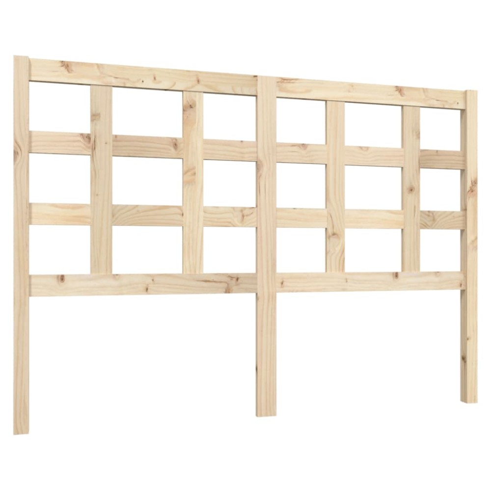 vidaXL Tăblie de pat, 140,5x4x100 cm, lemn masiv de pin