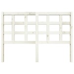vidaXL Tăblie de pat, alb, 140,5x4x100 cm, lemn masiv de pin