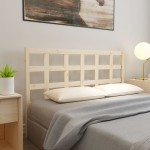 vidaXL Tăblie de pat, 145,5x4x100 cm, lemn masiv de pin