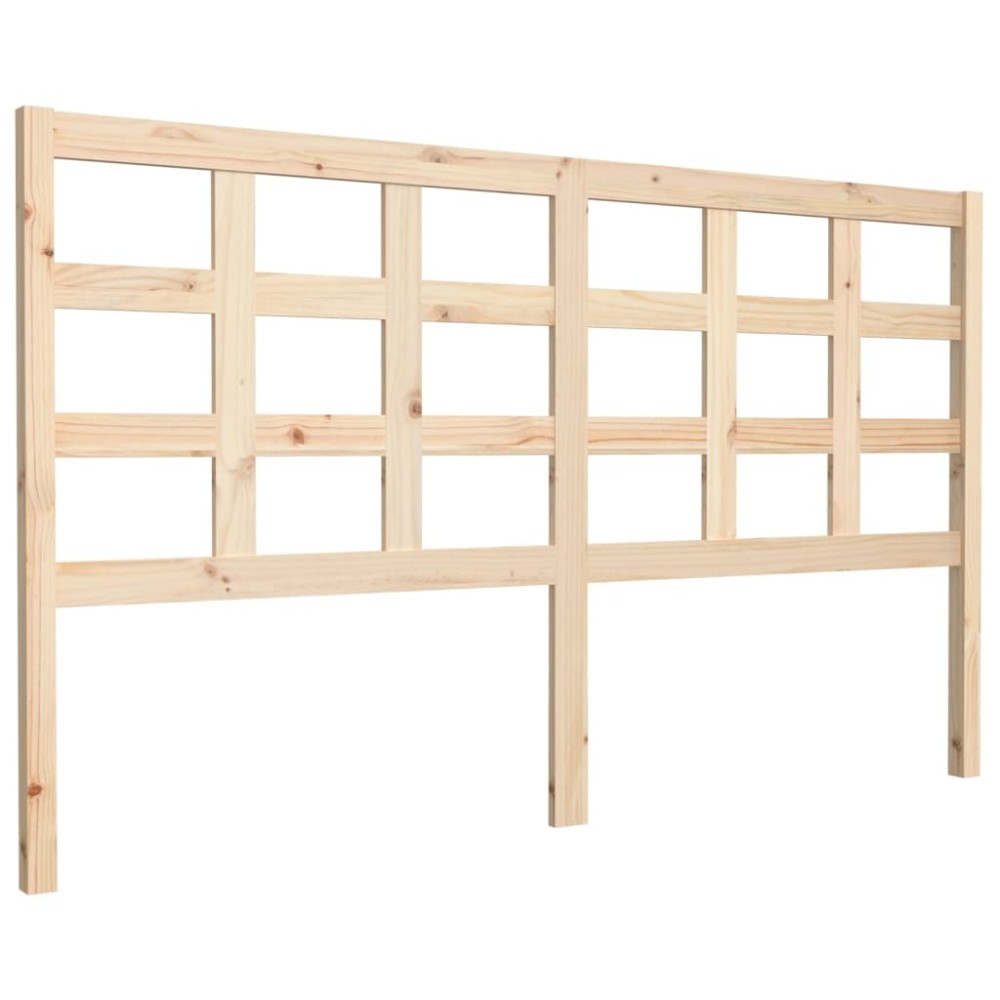 vidaXL Tăblie de pat, 165,5x4x100 cm, lemn masiv de pin