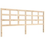 vidaXL Tăblie de pat, 205,5x4x100 cm, lemn masiv de pin