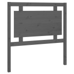 vidaXL Tăblie de pat, gri, 95,5x4x100 cm, lemn masiv de pin