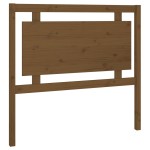 vidaXL Tăblie de pat, maro miere, 105,5x4x100 cm, lemn masiv de pin vidaXL Tăblie de pat, maro miere, 105,5x4x100 cm, lemn masiv de pin
