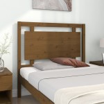 vidaXL Tăblie de pat, maro miere, 105,5x4x100 cm, lemn masiv de pin vidaXL Tăblie de pat, maro miere, 105,5x4x100 cm, lemn masiv de pin