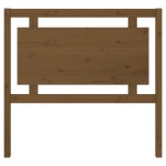 vidaXL Tăblie de pat, maro miere, 105,5x4x100 cm, lemn masiv de pin vidaXL Tăblie de pat, maro miere, 105,5x4x100 cm, lemn masiv de pin