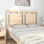 vidaXL Tăblie de pat, 125,5x4x100 cm, lemn masiv de pin