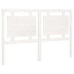 vidaXL Tăblie de pat, alb, 145,5x4x100 cm, lemn masiv de pin vidaXL Tăblie de pat, alb, 145,5x4x100 cm, lemn masiv de pin