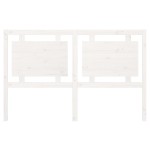 vidaXL Tăblie de pat, alb, 155,5x4x100 cm, lemn masiv de pin vidaXL Tăblie de pat, alb, 155,5x4x100 cm, lemn masiv de pin