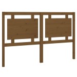 vidaXL Tăblie de pat, maro miere, 155,5x4x100 cm, lemn masiv de pin