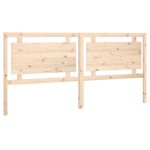 vidaXL Tăblie de pat, 205,5x4x100 cm, lemn masiv de pin