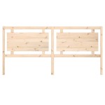 vidaXL Tăblie de pat, 205,5x4x100 cm, lemn masiv de pin